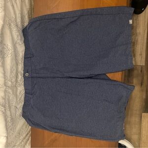 adidas Golf Men's Heathered Blue Shorts